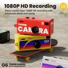 Portachiavi Mini Fotocamera a Pollice Portatile Mini Action Camera Retrò Schermo Display Lcd Ripresa Video Registrazione Video HD 1080P