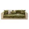 Retro French sofa cushion universal in all seasons 2025 new idyllic non-slip seat cushion leather sofa cover cloth towel cover