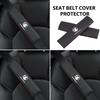 For Vauxhall Car Logo Leather Seat Belt Protective Neck and Shoulders Cover Accessories VXR8 Astra Zafira Vectra Tigra Corsa D G