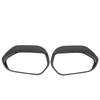 For Toyota Camry 2018-2024 Car Rearview Side Mirror Rain Eyebrow Shield Cover Frame Sticker Protector Exterior Carbon Black ABS