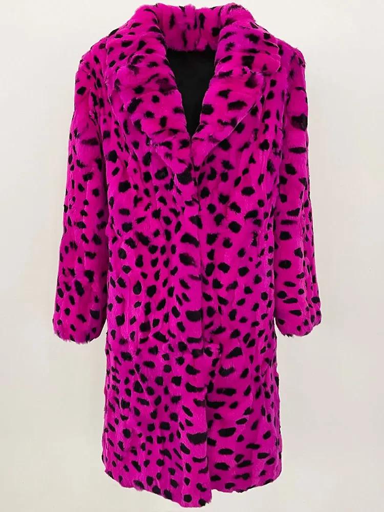 OFTBUY 2024 Winter Warm Plush Fur Top Women Jacket Long Real Fur Natural Rabbit Fur Coat Fashion New Style Can Be Customized