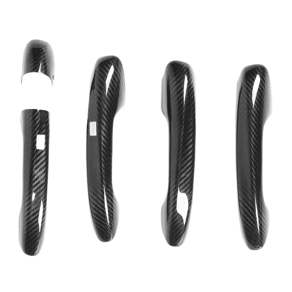 Exterior Door Handle Cover Real Carbon Fiber Replacement for Mercedes?Benz W205 W213
