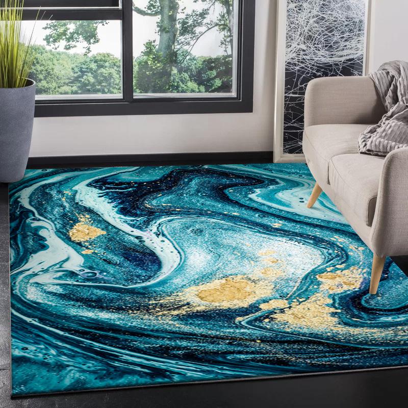 

Ковер для гостиной Современный и простой ковер для журнального столика в гостиной Ковер для спальни Прикроватный ковер 120*160cm