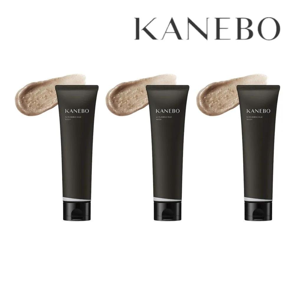 

KANEBO Scrubbing Mud Wash 130g (3 Packs) Clay Scrub Cleanser