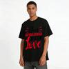Just Spreading Same Love Slogan Printed Casual Graphic Tee Pure cotton T-shirt