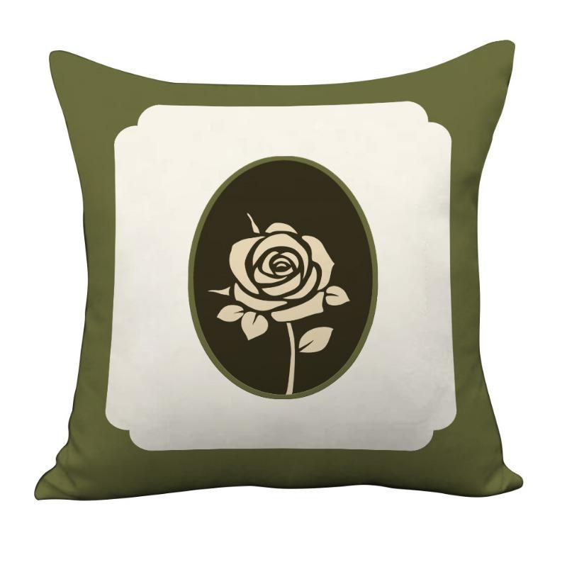 Nordic Retro Light Luxury High-end Pillowcase Living Room Bedside Sofa Pillow Bedroom Cushion Pillow Case