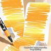 High Coverage Acrylic Marker Soft Head Design Painting Pen New Soft Head Marker  for Students Use