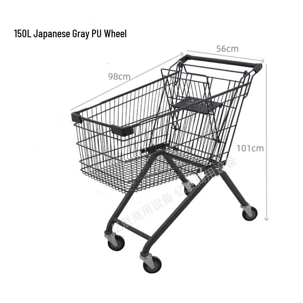 European Shopping Cart for Supermarkets, Malls, and Grocery Stores