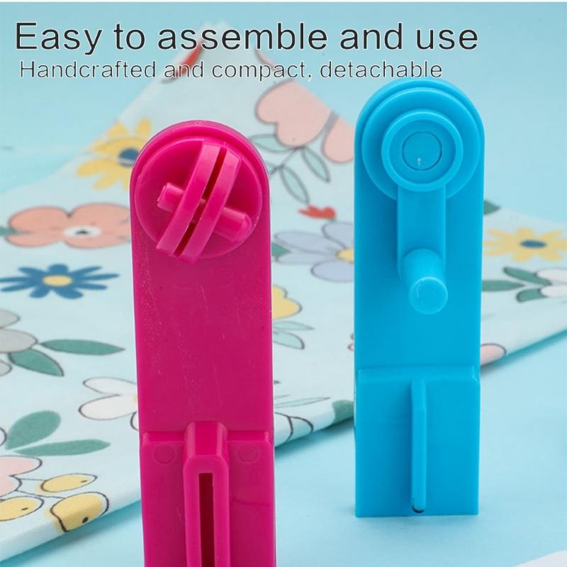 Hand Cranked Thread Winder Portable Embroidery Thread Organizers ABS Thread Spool Winder For Embroidery Sewing