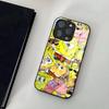 SpongeBob Cartoon Phone Case For IPhone 17 Air 16 15 14 Pro 13 11 12 XR XS ProMAX 7 8 Plus Glass Cover