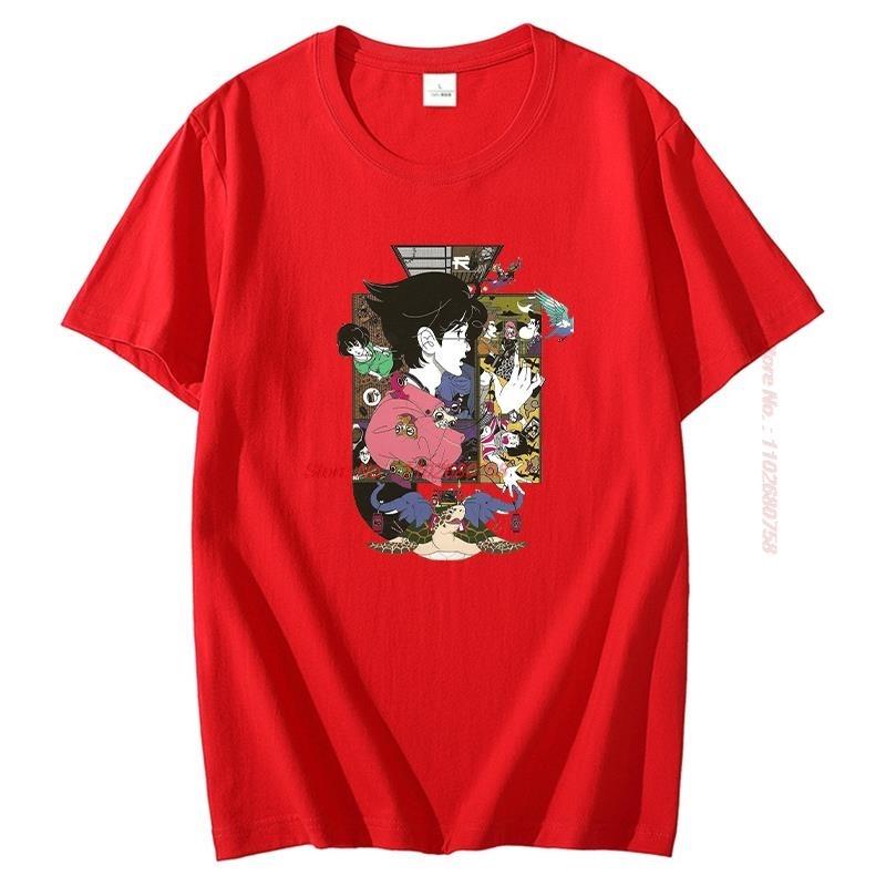 Summer Cotton Tshirt The Tatami Galaxy Ozu Anime Graphic T Shirts Short Sleeve Tshirt Oneck Tshirt Harajuku Unisexs Clothing