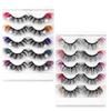 New Product 6d High Imitation Color False Eyelashes Decorative Eyelashes Fried Lashes Messy Thick Grafted Eyelashes
