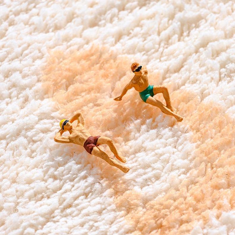 Household Carpet Door Mat Non-slip Foot Mat Bedroom Bedside Blanket Living Room Sofa Coffee Table Bathroom Toilet Floor Mat