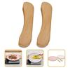 Iplusmile Multi-Griddle Handle, Wooden, Heat-Resistant, BBQ Cooking Tool