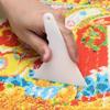 Diamond Painting Alignment Tool White Triangular Shape, Precision for Floral and Geometric Patterns, Ideal for Crafting And Art Projects