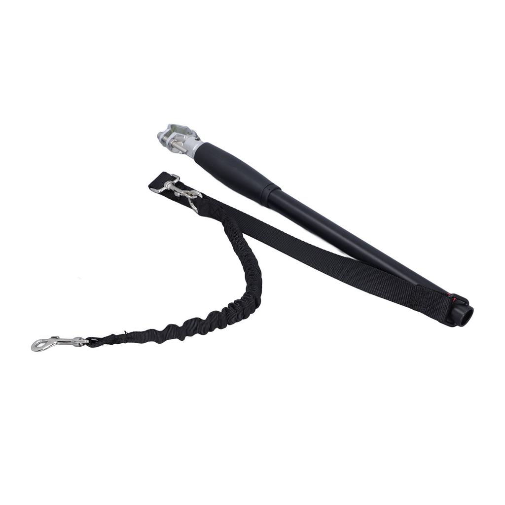 Bike Dog Leash Easy Installation Enhanced Control Flexible Bike Dog Safety Leash for Outdoor Exercis