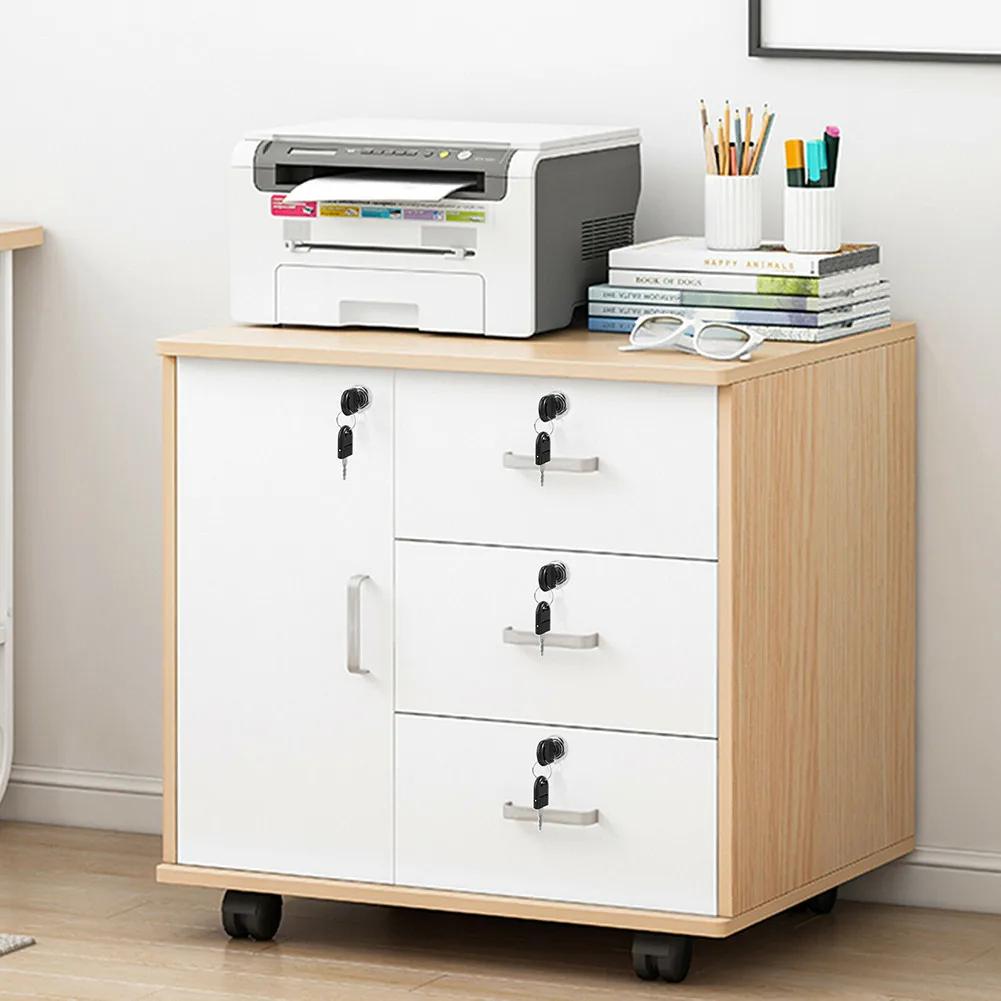 2Pcs Cabinet Lock Sets 40*40mm Cam Drawer Lock Door Furniture Cabinet Letter Mailbox Cupboard Lock 2Locks 4Keys