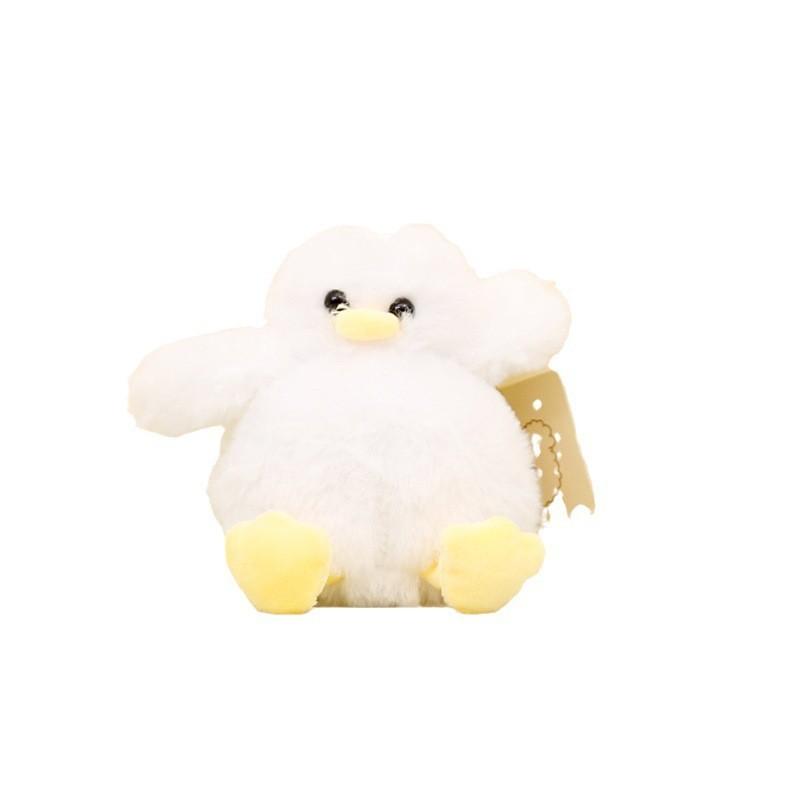 Lovable Plush Duck Keychain Adorable Stuffed Doll Bag Charm Cute Duckling