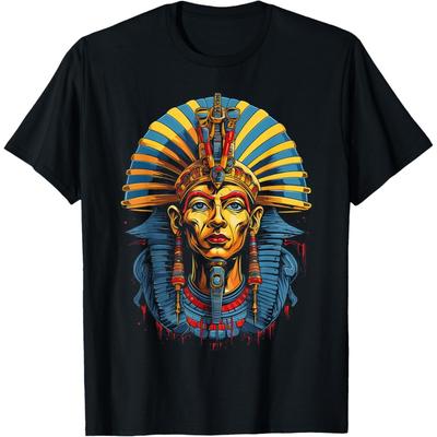 Pharaoh Head Egypt Sphinx and Pyramids Egyptian T-Shirt(5)
