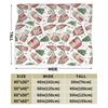 Cardinals and Berries Warm Soft Blanket Camping Plush Bedding Throws Novelty Outdoor Flannel Bedspread Sofa Bed Cover
