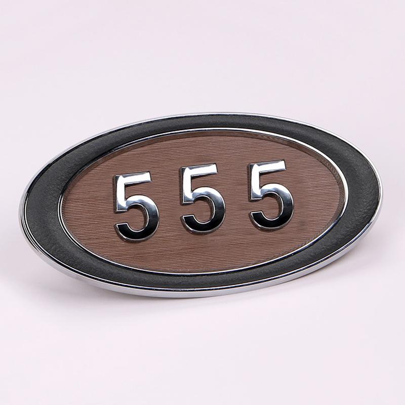 60mm Self-Adhesive House Numbers Modern Number Signs On The Door Extra Apartment Address And Mailbox Plate Hotel Room Numerals