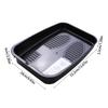 Plastic Bin for Home and Car Organization Space saving Vehicle Shoe Storage Tray Multipurpose Home Entryway Organizer