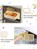 1Pc Bento Box Adult Lunch Box featuring 4 CompartmentsUtensils Sauce Jar Muffin Liners MicrowaveDishwasher Safe Back To School