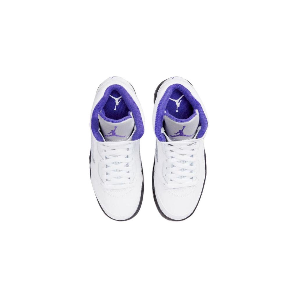 Air Jordan Jordan 5 Retro PS Concord Kids Sneakers White Black Dark-Concord 440889-141