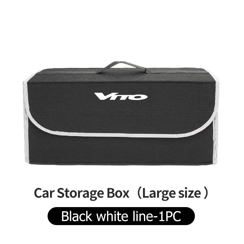 Car Trunk Storage Box Foldable Stowing Tidying Container Bag For Mercedes Benz AMG A C E S G Class W201 W210 W108 W204 W205 W203