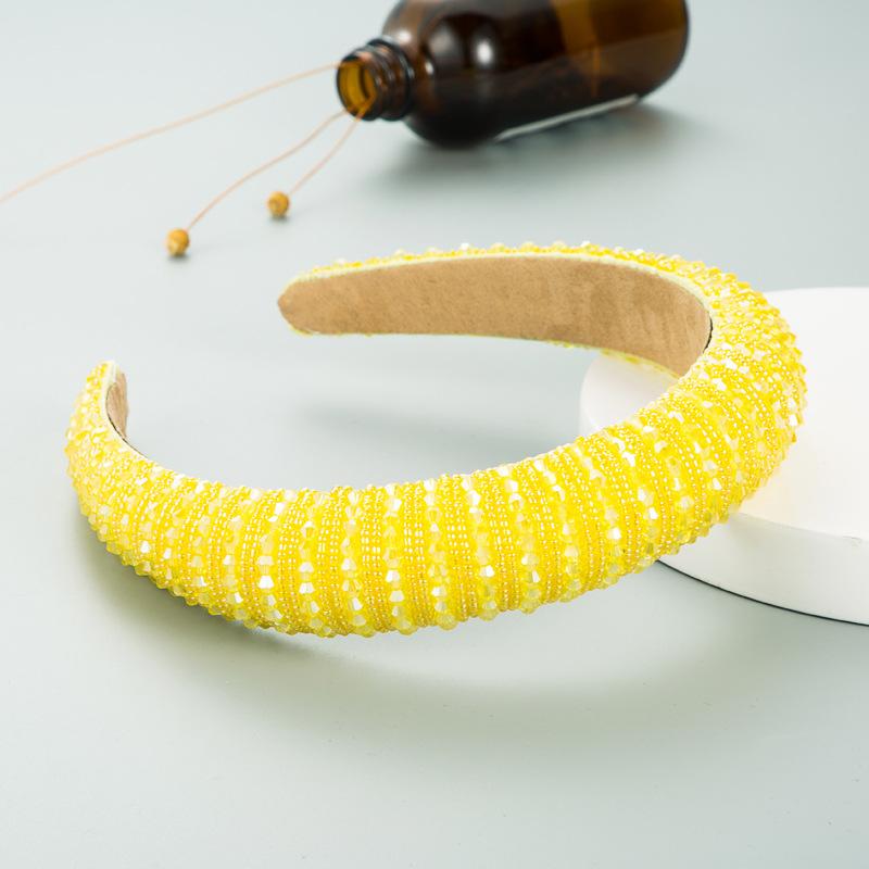 Hair Bands Women'S Baroque Sponge Thickened Headband Hair Accessories