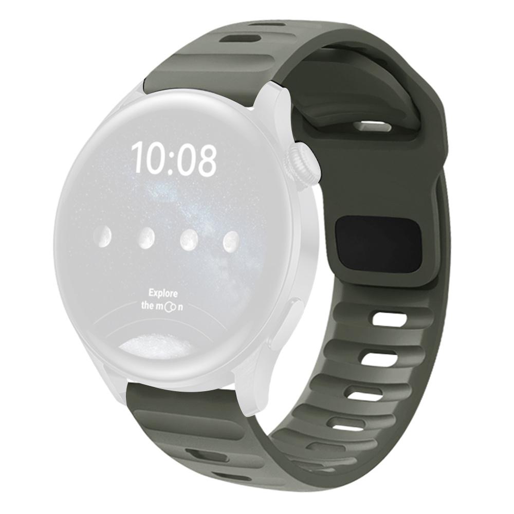 22mm Watch Band For Huawei Watch GT 5 Pro/GT 5/GT 4 46mm Quick Release Square Buckle Silicone Strip