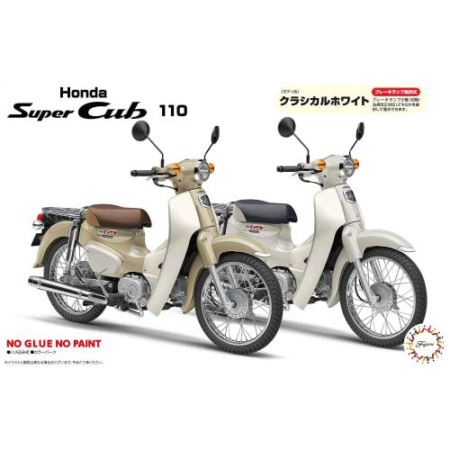 Fujimi Model 1/12 NEXT Series No. 9 Honda Super Cub 110 (Classical White) 12NX-9