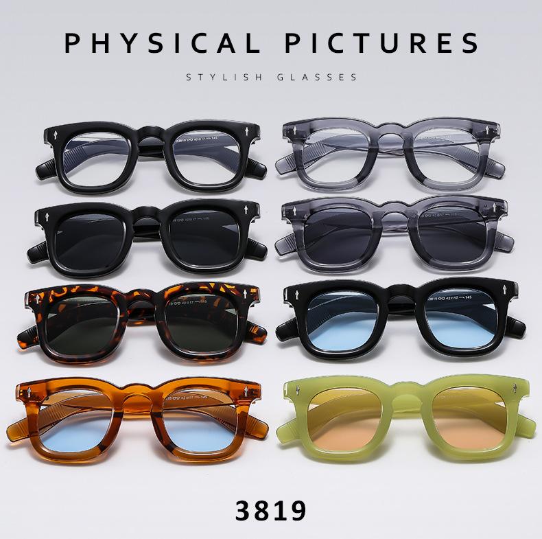 New Luxury Brand Men Women Fashion Sunglasses Small Round Designer Eyeglasses Unisex Trending Shades Gradient UV400 Eyewear