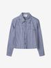 LUVM Cotton Crop Shirts_Checked Fabric