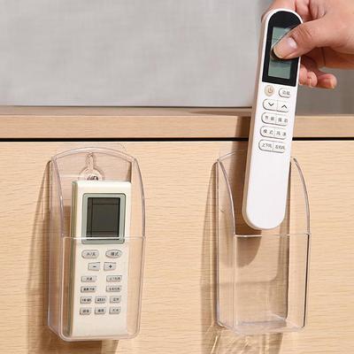 Aufbewahrungsorganisation für Zuhause TV Klimaanlagen Fernbedienungshalter Telefon System Hülle Acryl Wandmontage Aufbewahrungsbox