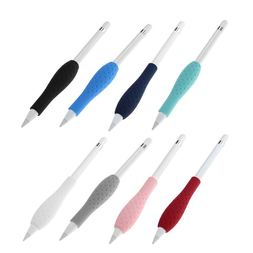 

Soft Silicone Touch Pen Sleeve Holder Grip for Apple Pencil Baby Blue