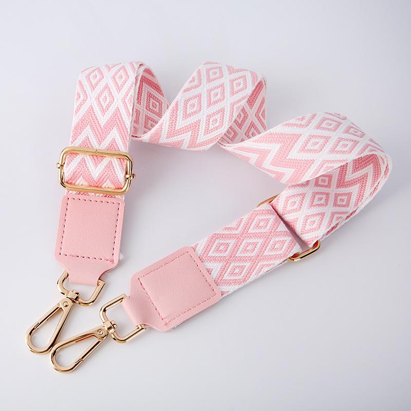 New Bag Shoulder Strap PU Leather Accessories Versatile Multi-color Woven Shoulder Crossbody Fashion Bag Strap Bag Accessories