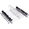 5pcs Metal Pants Racks Wind Proof Multi-purpose Skirt Racks For Clothes Drying Trousers Wardrobe Clip Anti-slip Clothes Hanger