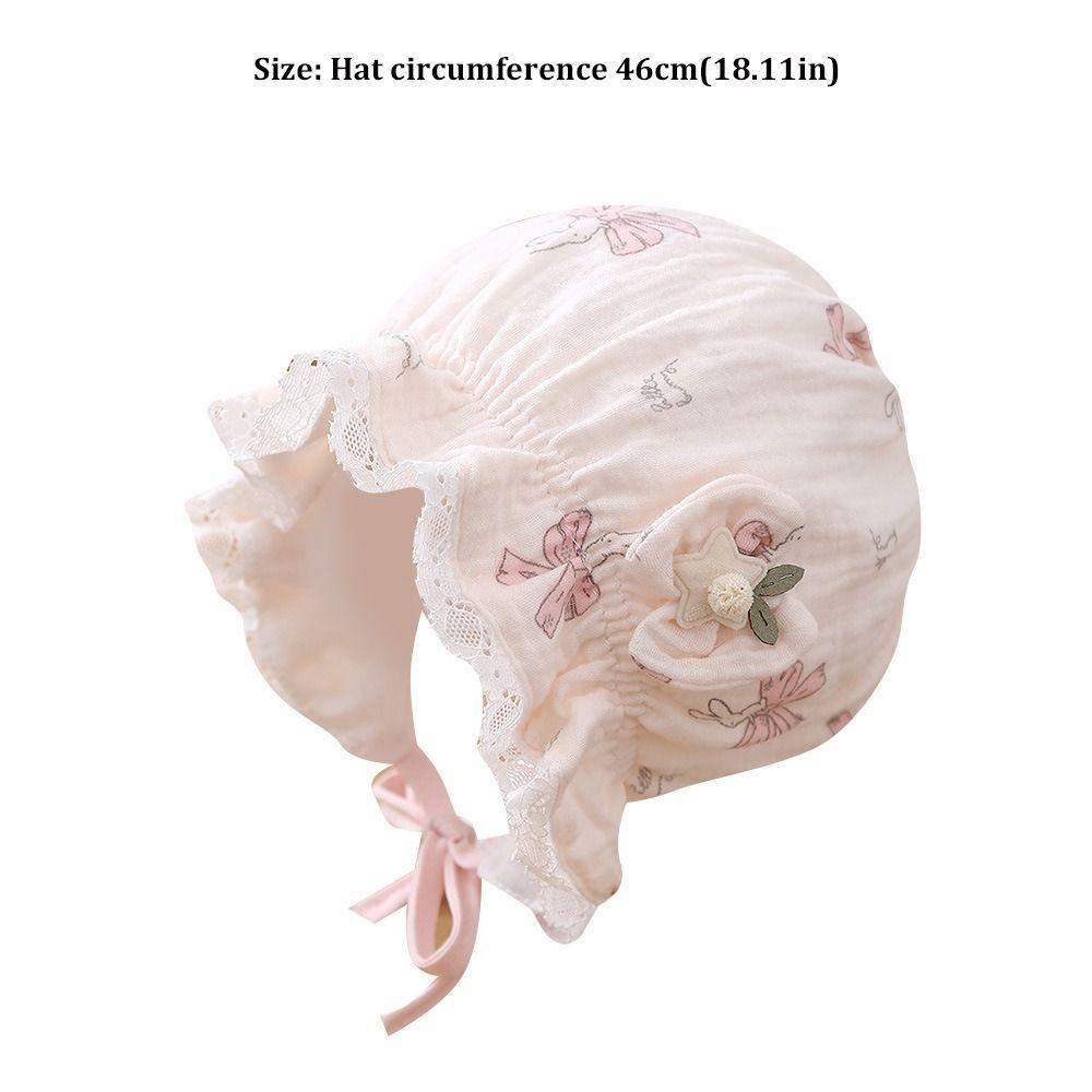 Breathable Baby Girl  Bonnet 0-12M Fisherman Hat 2025 Baby Sun Hat  Spring Autumn