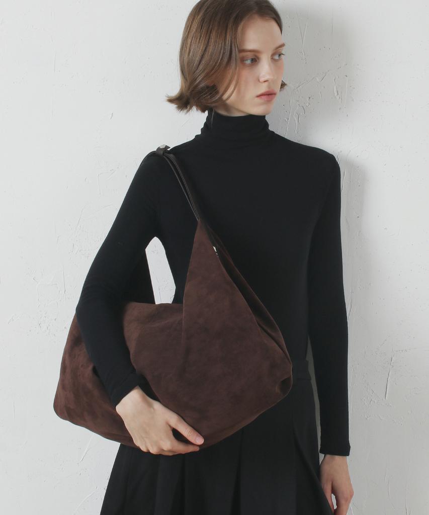 Masmarulez Wing Suede Bag _Chocolate Brown