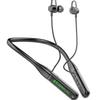 Premium Neckband Wireless Bluetooth Headset: Ultra-Long Battery, High-End Sound, Noise Cancelling In-Ear Sport Earbuds