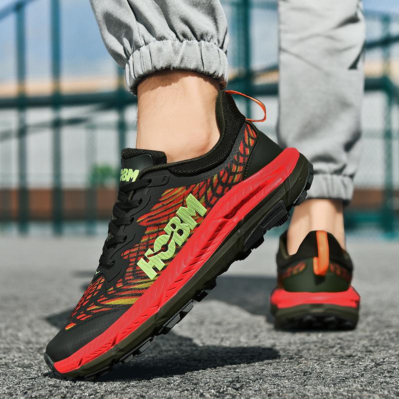 Maratonské boty Pánské ležérní tenisky Pánské trailové běžecké sportovní boty Horské maratonské boty Venkovní pohodlné atletické trekové tenisky