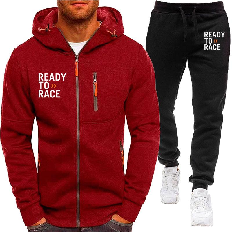 Spring and Autumn Men's Hoodie Set Hoodie Pants Printed Hoodie Hip Hop Street Dress Y2k Clothing