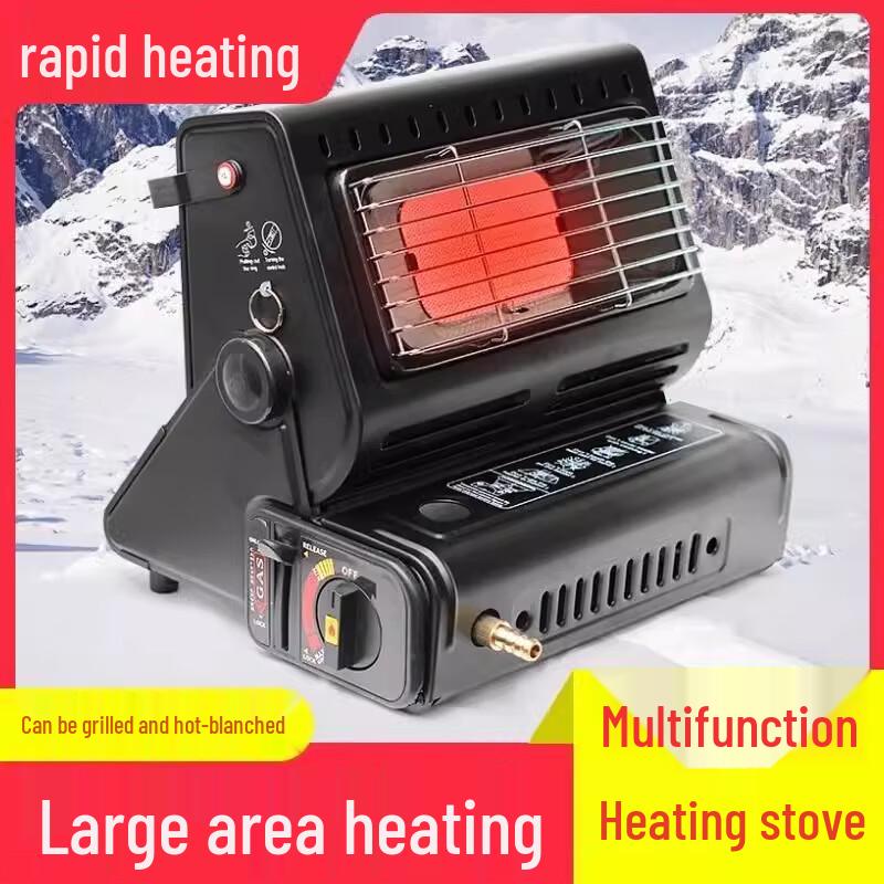 Portable Outdoor Camping Gas Heater & Grill