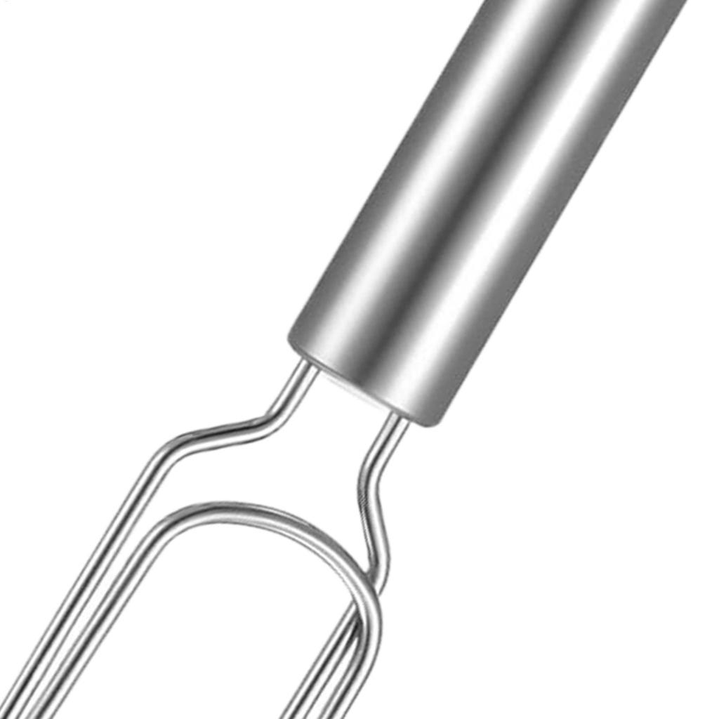 Hand Whisker Stainless Steel Mixing Stick Manual Bread Dough Mixer For Bread Food Cake Chocolate Baking Cooking Kitchen Home