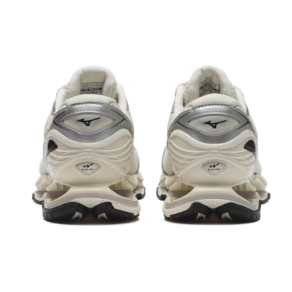 D1GA251101 Mizuno Wave Prophecy LS Off White Black Silver (Men's)