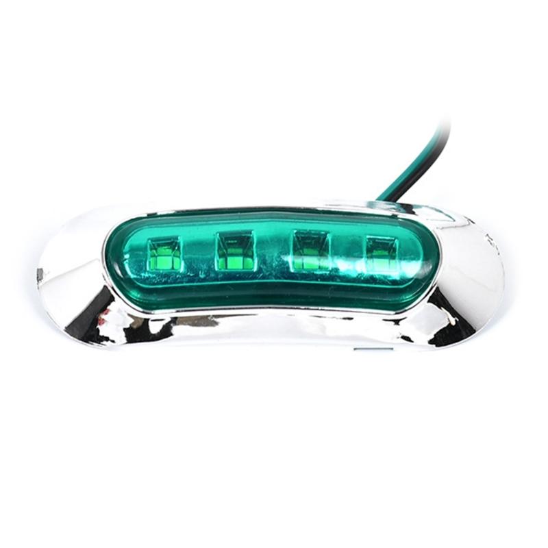 

Светодиодные навигационные огни для лодок, яхт, моторных лодок, велосипедов, охотничьих ночных огней зелёный