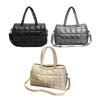 Large Capacity Lightweight Crossbody Bag Womens Quilted Shoulder Tote Purse Fashionable Handbag for Daily Use