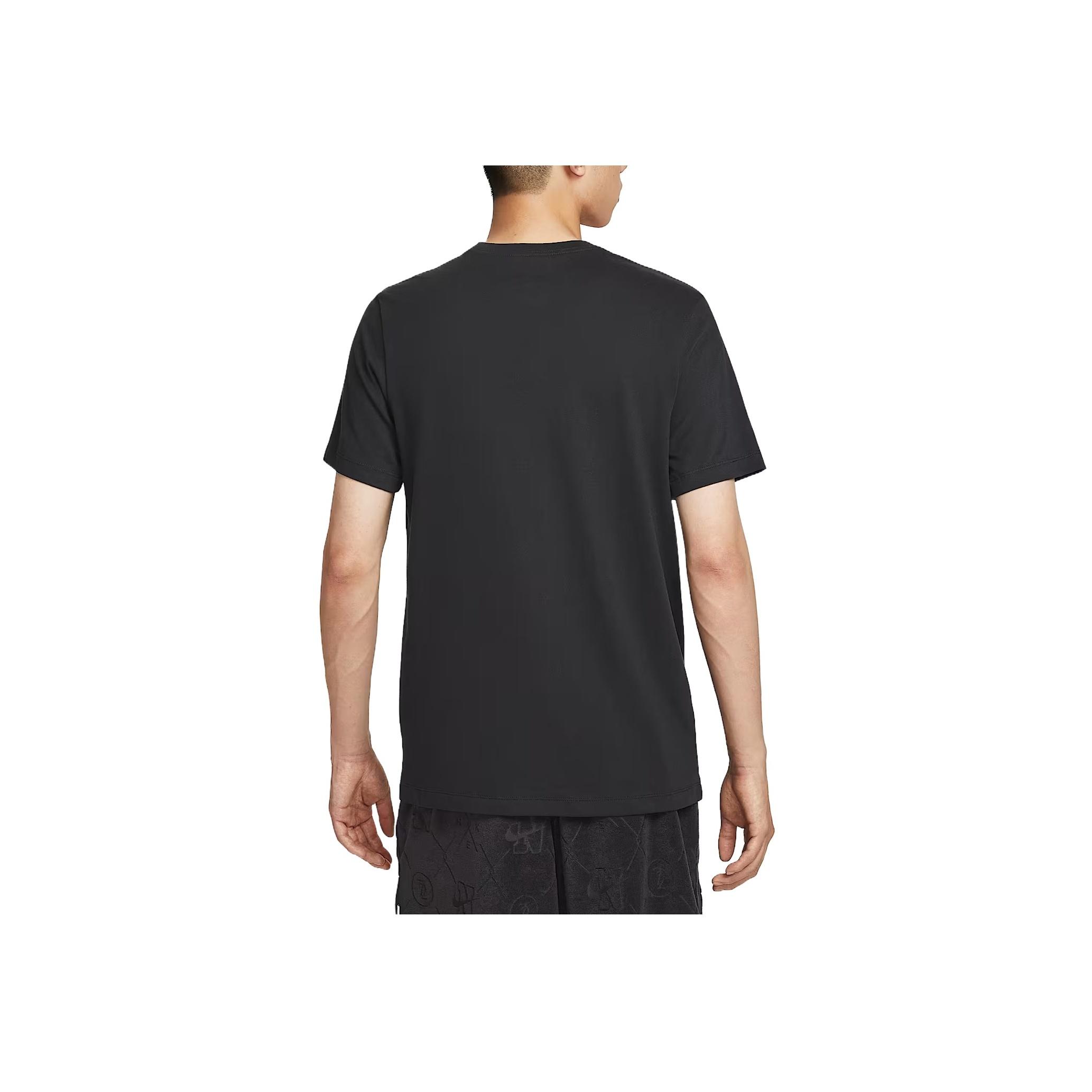 

Nike Dri-Fit Удобная Мягкая Модная Приятная к коже Футболка с коротким рукавом Мужские Топы HV1708-010 XL