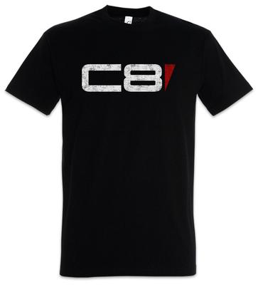 C8 Logo Men's T-Shirt Mens Womens Tees Top Jack Mass Normandy Sign Sign Sheppard Effect Game